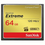 Sandisk Extreme, CF, 64GB SDCFXSB-064G-G46