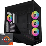 TopPC AMD Ryzen 7 Creative, Ryzen 7 5800X, 32GB (2x16) DDR4, GeForce RTX 5060 Ti (16GB), 2TB NVMe Gen4, no OS DATK170-1309664