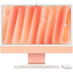 Apple iMac 24" 4.5K, Apple M4 (10C CPU, 10C GPU), 16GB, 256GB, Orange Z1EV000MF