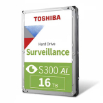Toshiba S300 Surveillance, 16TB, 7200rpm, 512MB, SATA III, CMR MG11ACA16TE-V