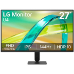 LG | 27U411B-B | 27 " | IPS | FHD | 16:9 | 144 Hz | 1 ms | 1920 x 1080 pixels | 250 cd/m&sup2; | HDMI ports quantity 1 27U411B-B.AEU