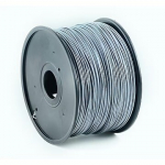 Gembird PLA Plastic Filament, Silver 3DP-PLA1.75-01-S