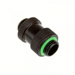 Bitspower Matt Black Dual G1/4" Adjustable Aqua Link Pipe I (22-31mm) BP-MBDG14AALPI