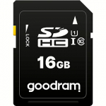 Goodram S1A0, SDHC, 16GB, Class 10, UHS-I S1A0-0160R12