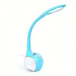 Platinet Modern PDL20BL Foldable 7W LED Desk Lamp + Night Light Blue PDL20BL