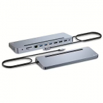 i-tec USB-C Metal Ergonomic 4K C31FLAT2PDPRO