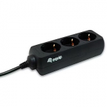 Equip Steckdosenleiste 3-fach f&uuml;r USV black 333280