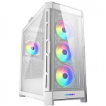 Cougar Duoface Pro RGB, Tempered Glass, White CGR-5AD1W-RGB