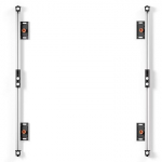Edbak ULS2500 Universal LED System for 2 cabinets 500mm | Black ULS2500