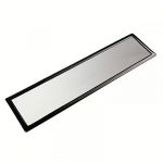 Demciflex Dust Filter, Rectangular for 480mm Radiator, Black/Black DF0068