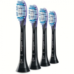 Philips toothbrush heads G3 Premium Gum Care, soft, 4pcs, Black HX9054/33