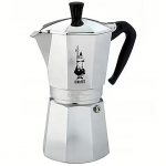 Bialetti Moka Express, Stainless steel - 12 cups EA12 / 1166