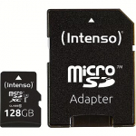 Intenso Professional R90, microSDXC, 128GB, UHS-I, Class 10 +Adapter 3433491
