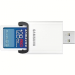 Samsung PRO Plus, SDXC, 128GB, UHS-I, U3, V30 +Reader MB-SD128SB/WW