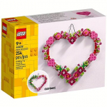 Lego Heart Ornament 40638