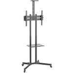 Techly Floor Trolley with Shelf for TV, 37-70" 364477