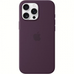 Apple iPhone&nbsp;16 Pro Max Silicone Case with MagSafe - Plum MYYW3ZM/A