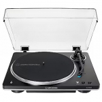 Audio-Technica FULLY AUTOMATIC WIRELESS BELT-DRIVE TURNTABLE AT-LP70XBTBS BLACK/SILVER AT-LP70XBTBS