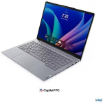 Lenovo ThinkBook 14 Gen 9 14 WUXGA ULT5-325/16GB/512GB/Intel Graphics/WIN11 Pro/Nordic Backlit kbd/Arctic Grey/FP/2Y Warranty | 21UX006BMX