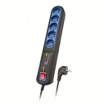 Lestar LFT-2005, 5 Sockets, 2.5m, Black/Blue 1966002822