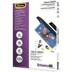 Fellowes Laminating Pouch 80&micro;, A4, 100pcs 5440001