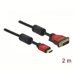 Delock HDMI to DVI, 2m 84342