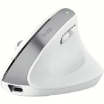 Trust Bayo+ Ergonomic, Wireless, White 25399