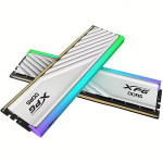 ADATA Memory XPG Lancer Blade RGB White, 32GB, DDR5, 6000MT/s, CL36, Kit of 2 AX5U6000C3616G-DTLABRWH
