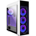 Chieftec Scorpion 3, Tempered Glass, White Edition GL-03W-OP