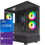 TopPC Intel Core i7 Gen12 Creative (DDR4), Core i7-12700K, 64GB (2x32) DDR4, 2TB NVMe Gen4, Windows 11 Pro DATK281-1387667