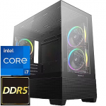 TopPC Intel Core i7 Gen14 (DDR5) Compact GMNG, Core i7-14700K, 32GB (2x16) DDR5, GeForce RTX 5070 Ti, 2TB NVMe Gen4 DATK408-1389667
