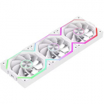 Gamemax FN12A-N2 WL-RW, Reverse Blade, 3 Pack, White FN12A-N2 WL-RW
