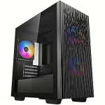 Deepcool MATREXX 40 3FS, Tempered Glass, Black DP-MATX-MATREXX40-3FS