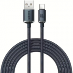 Baseus Crystal Shine, USB-A to USB-C, 2m CAJY000501