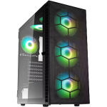 Kolink Observatory HF Plus Mesh ARGB, Tempered Glass, Black OBSERVATORY HF PLUS MB