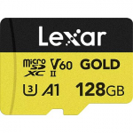 Lexar 128GB microSDXC Professional GOLD UHS-II A1 C10 U3 V60 LMSGOLD128G-BNNNG