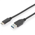 Digitus USB-A to USB-C, 1m AK-300146-010-S