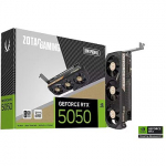 Zotac GeForce RTX 5050, 8GB GDDR6, Low Profile (DLSS 4) ZT-B50500L-10L