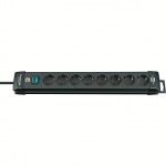 Brennenstuhl Premium-Line Power Strip 8-way, 3m, Black 1951180100