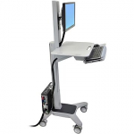 Ergotron WorkFit-C, Single LD Sit-Stand Workstation, up to 27" 24-198-055