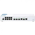 Qnap QSW-M408-2C, 8x1GBPS 2XSFP+NBASE 2X10G SFP+ QSW-M408-2C