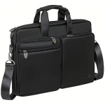 Rivacase Tiergarten Laptop bag, 17.3", Black 4260403570340