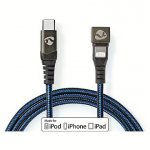Nedis USB-A to Lightning, Angle, 1m GCTB39650AL10