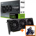 Asus GeForce RTX 5080, 16GB GDDR7, Prime OC (DLSS 4) 90YV0LX0-M0NA00