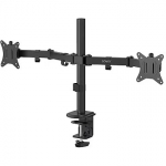 Savio Dual monitor desk mount, 17-32" UM-03