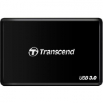 Transcend RDF2, USB3.0 Card Reader, Black TS-RDF2