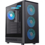Gamemax STORM 2 AB, Tempered Glass, Black STORM 2 AB