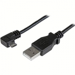 Startech USB-A to Micro USB, Angle, 0.5m USBAUB50CMRA