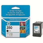 Hewlett Packard NO 350 BLACK INK CARTRIDGE, 5ML CB335EE