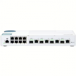 Qnap QSW-M408-4C, 8x1GB 4X 10G SFP+ QSW-M408-4C